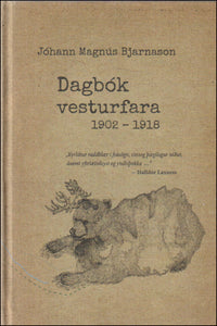 Dagbók vesturfara 1902-1918 # 89542