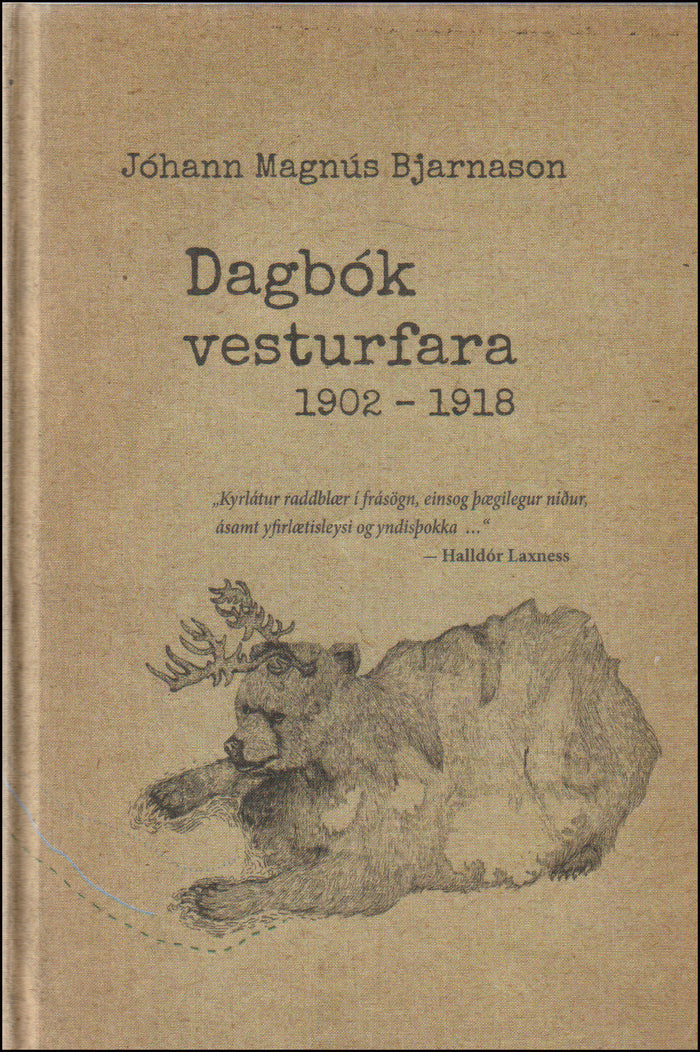 Dagbók vesturfara 1902-1918 # 89542