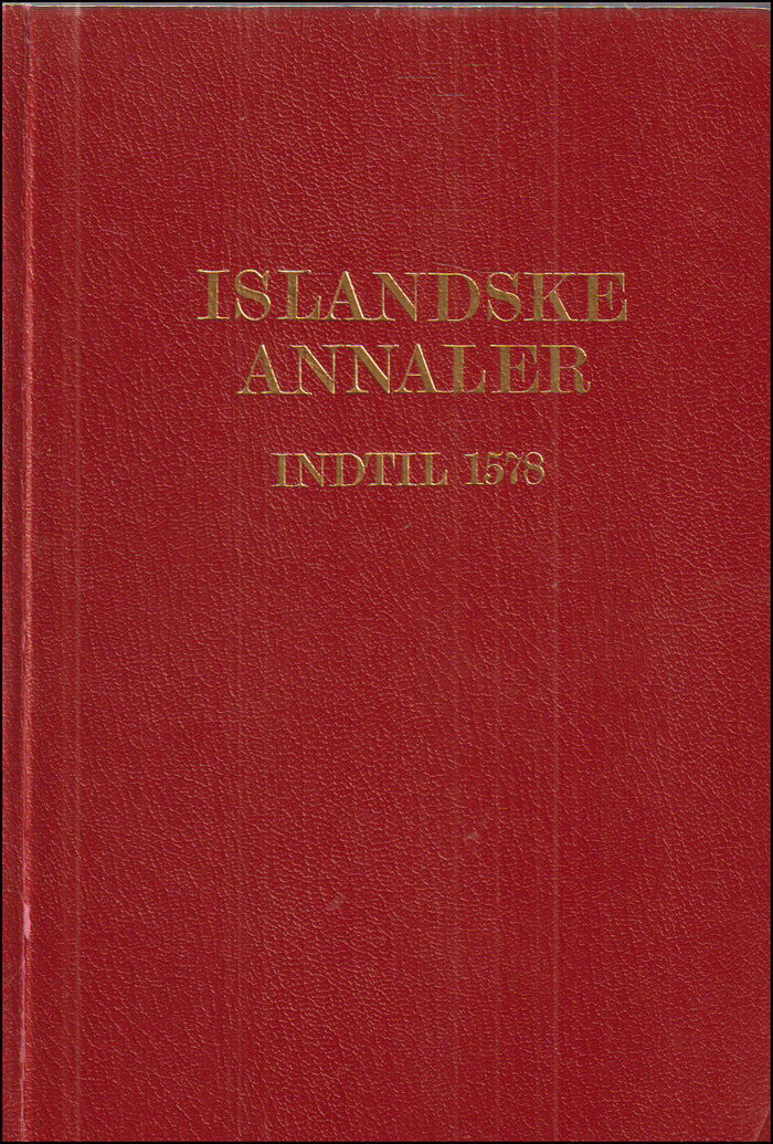 Islandske Annaler indtil 1578 # 89550