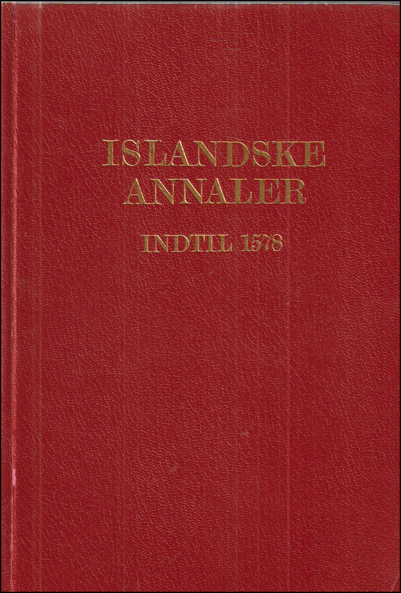 Islandske Annaler indtil 1578 # 89550