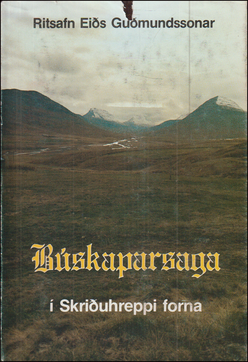 Ritsafn Eiðs Guðmundssonar á Þúfnavöllum # 89569