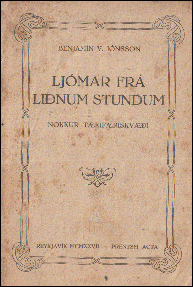 Ljómar frá liðnum stundum # 89598