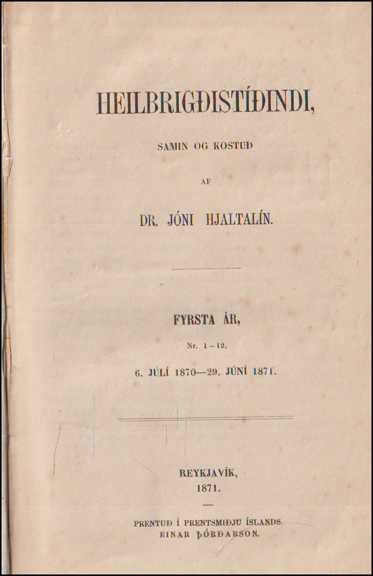 Heilbrigðistíðindi 1. til 3. árgangur # 89658