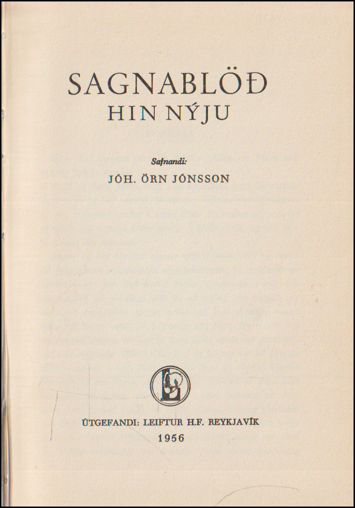 Sagnablöð hin nýju # 89690