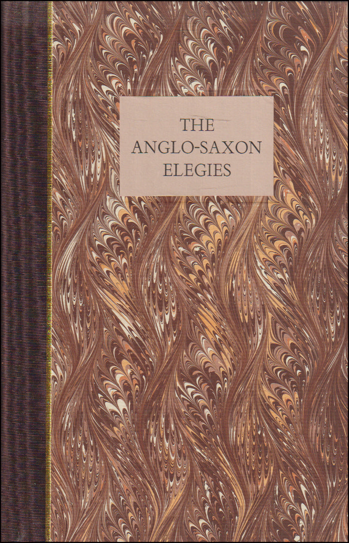 The Anglo-Saxon Elegies # 89702