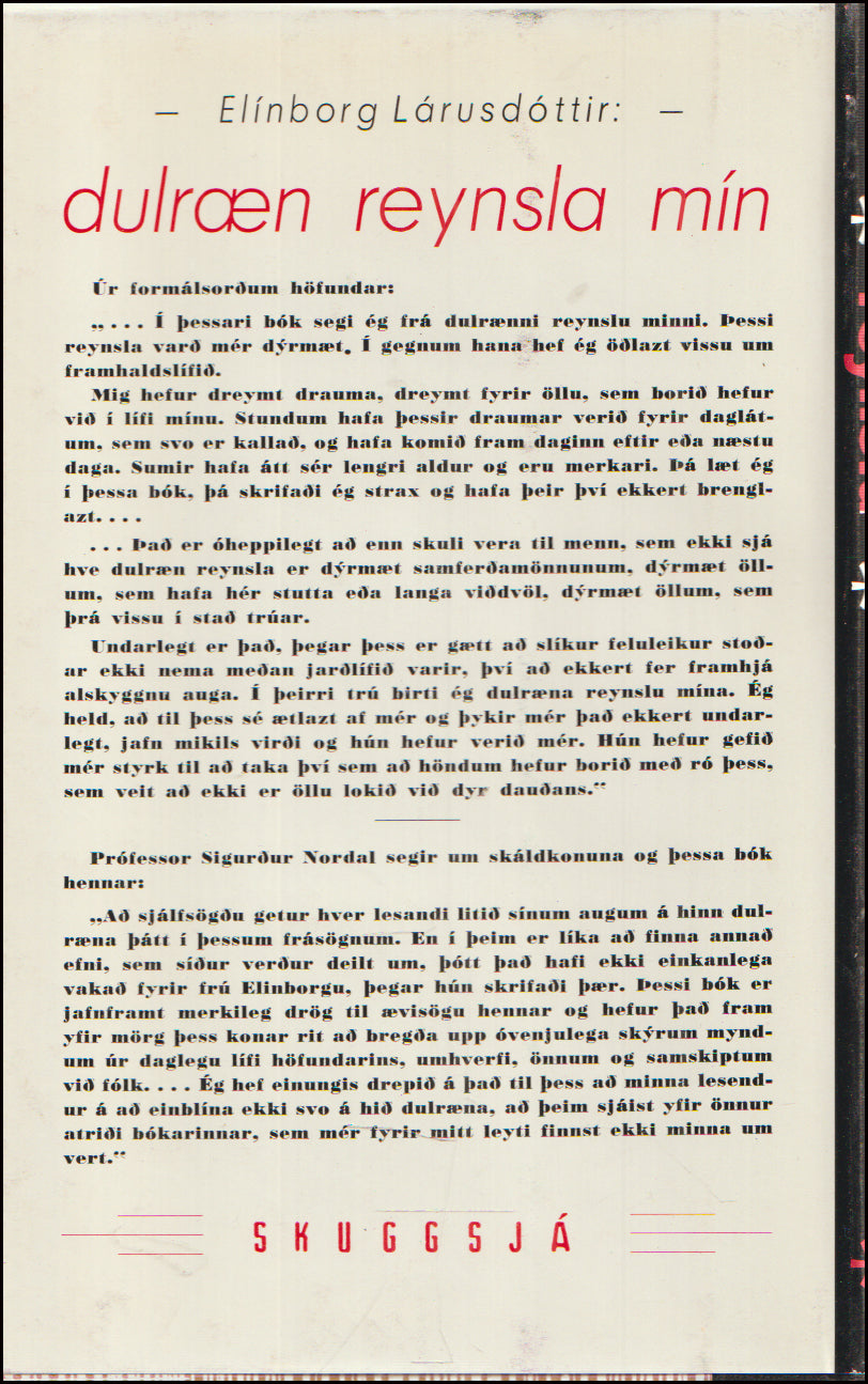 Dulræn reynsla mín # 89733