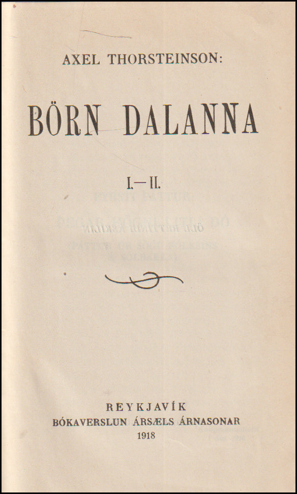 Börn dalanna # 89746