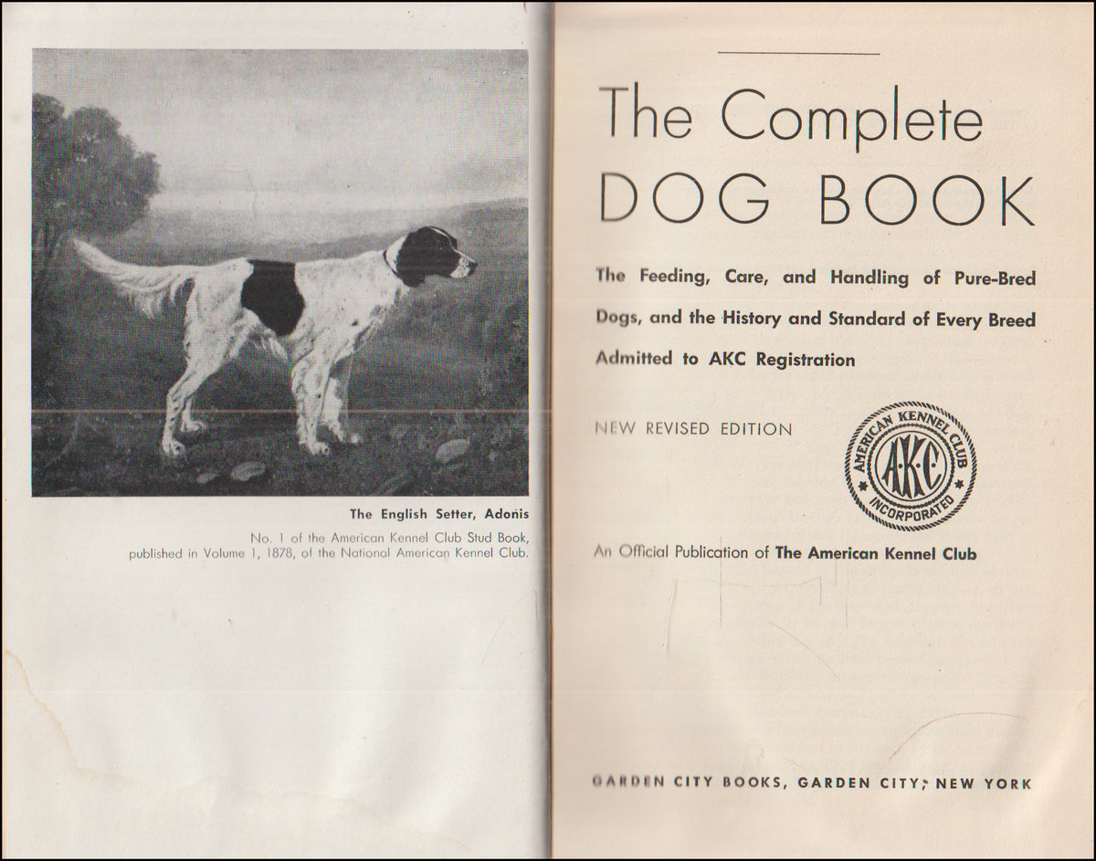 The Complete Dog Book # 89754