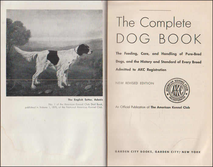 The Complete Dog Book # 89754
