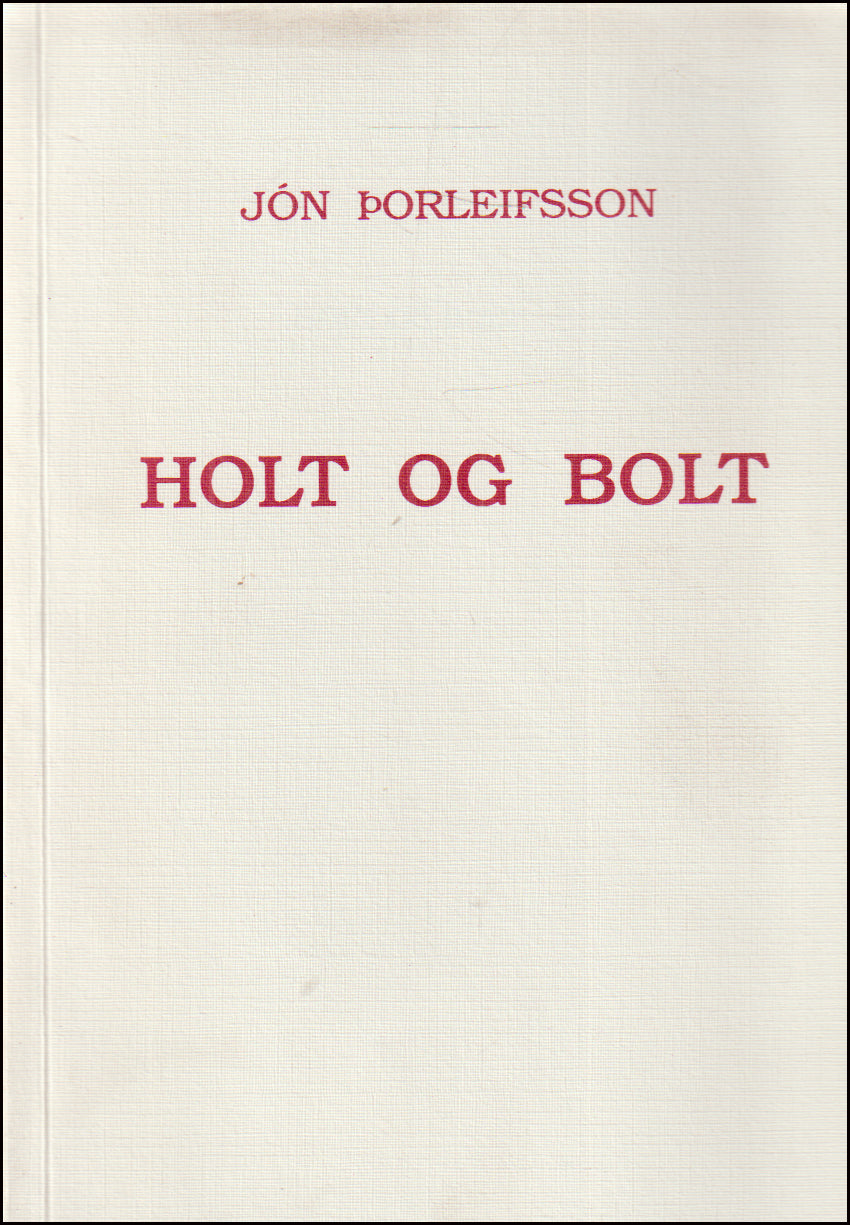 Holt og bolt # 89788