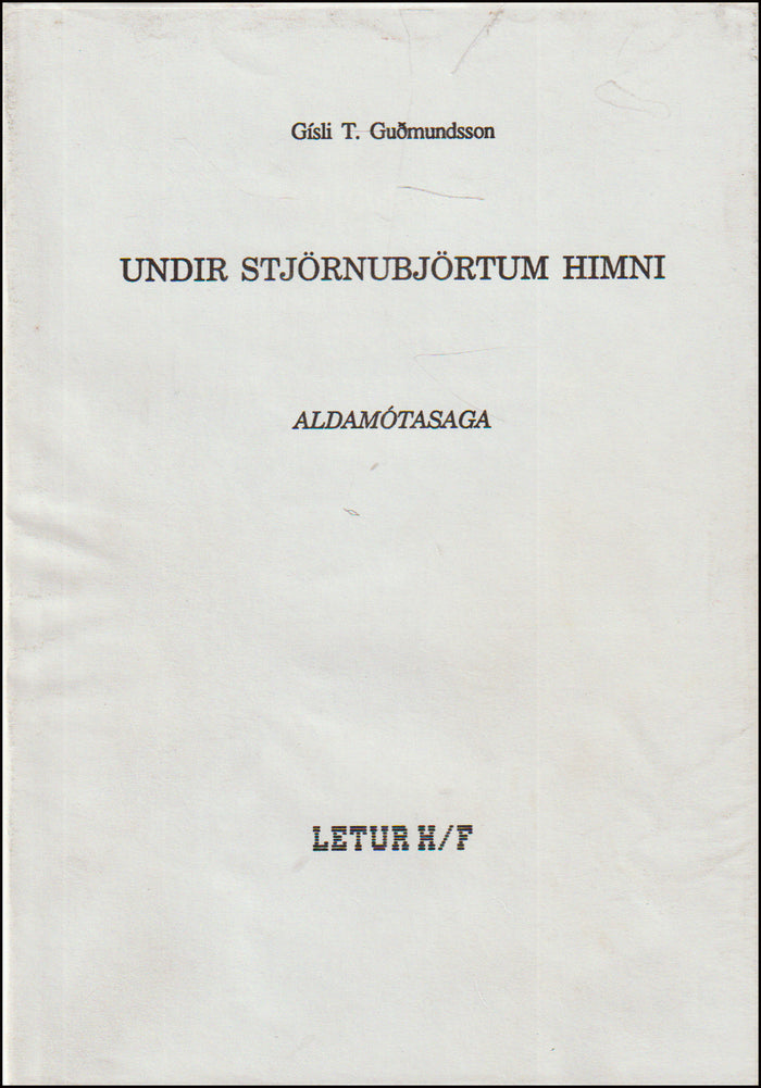 Undir stjörnubjörtum himni # 89790
