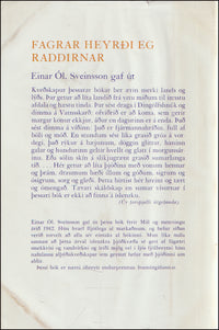 Fagrar heyrði eg raddirnar # 89800