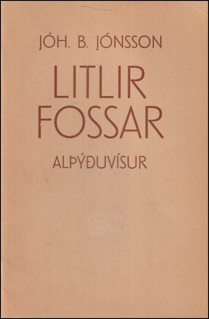 Litlir fossar # 89814