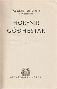 Horfnir góðhestar # 89819