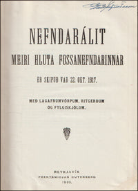 Álit Fossanefndar # 89947