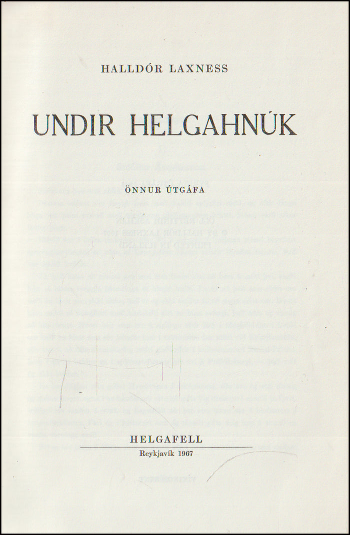 Undir Helgahnúk # 89971