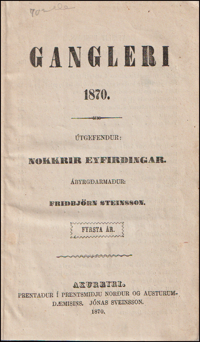 Gangleri 1870 # 89975
