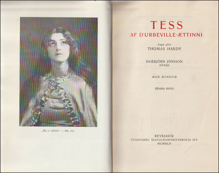 Tess af D'Urberville-ættinni # 89976