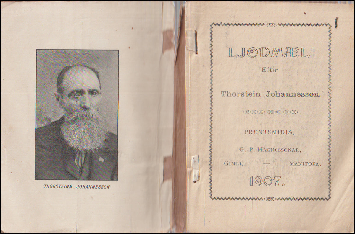 Ljódmæli eftir Thorstein Johannesson # 89999