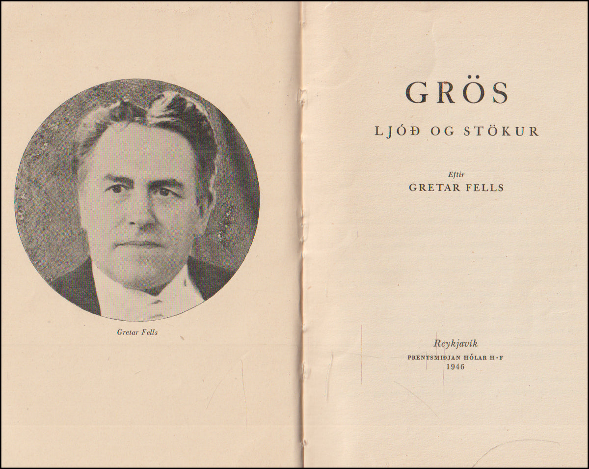 Grös. Ljóð og stökur # 90005