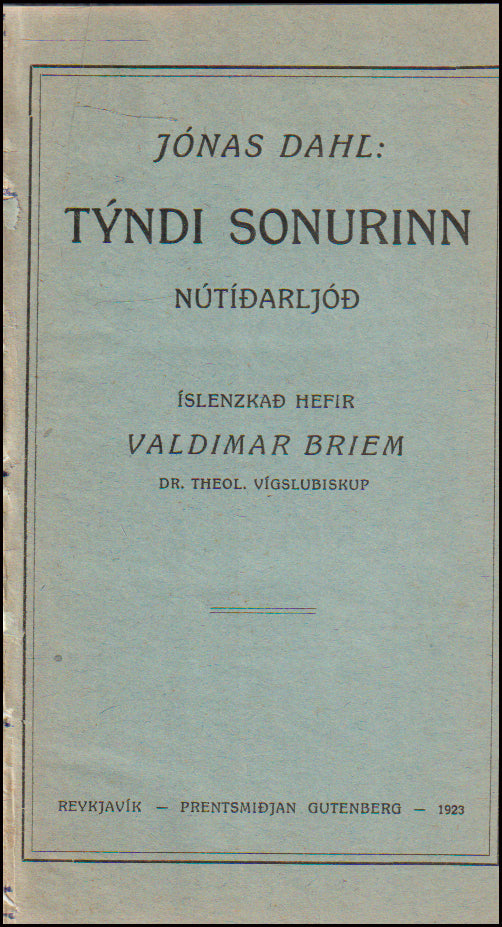 Týndi sonurinn # 90011