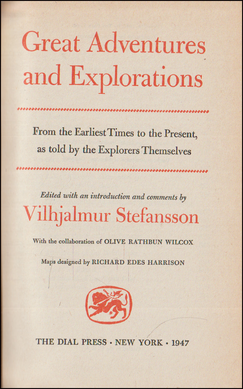Great Adventures and Explorations # 90093