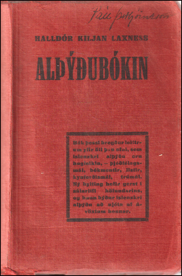 Alþýðubókin # 90158