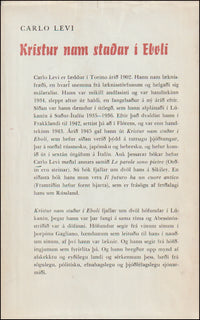 Kristur nam staðar í Eboli # 90176