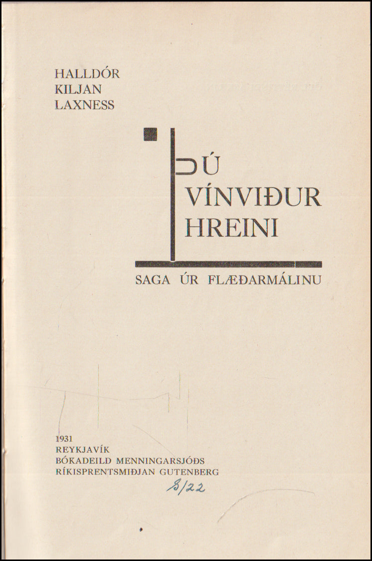 Þú vínviður hreini # 90189