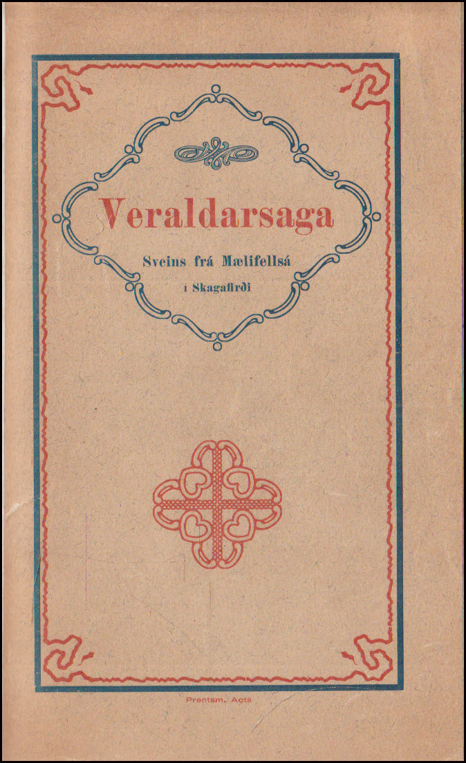 Veraldarsaga Sveins frá Mælifellsá # 60647