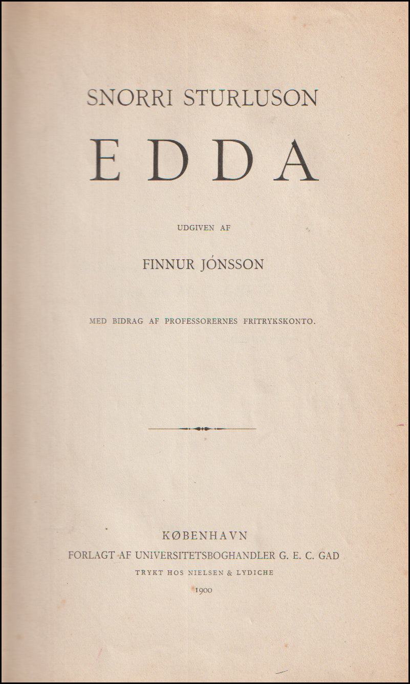 Edda Snorra Sturlusonar # 90229