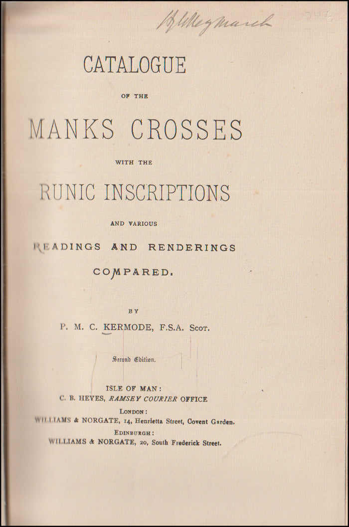 Catalogue of the Manks crosses # 90239