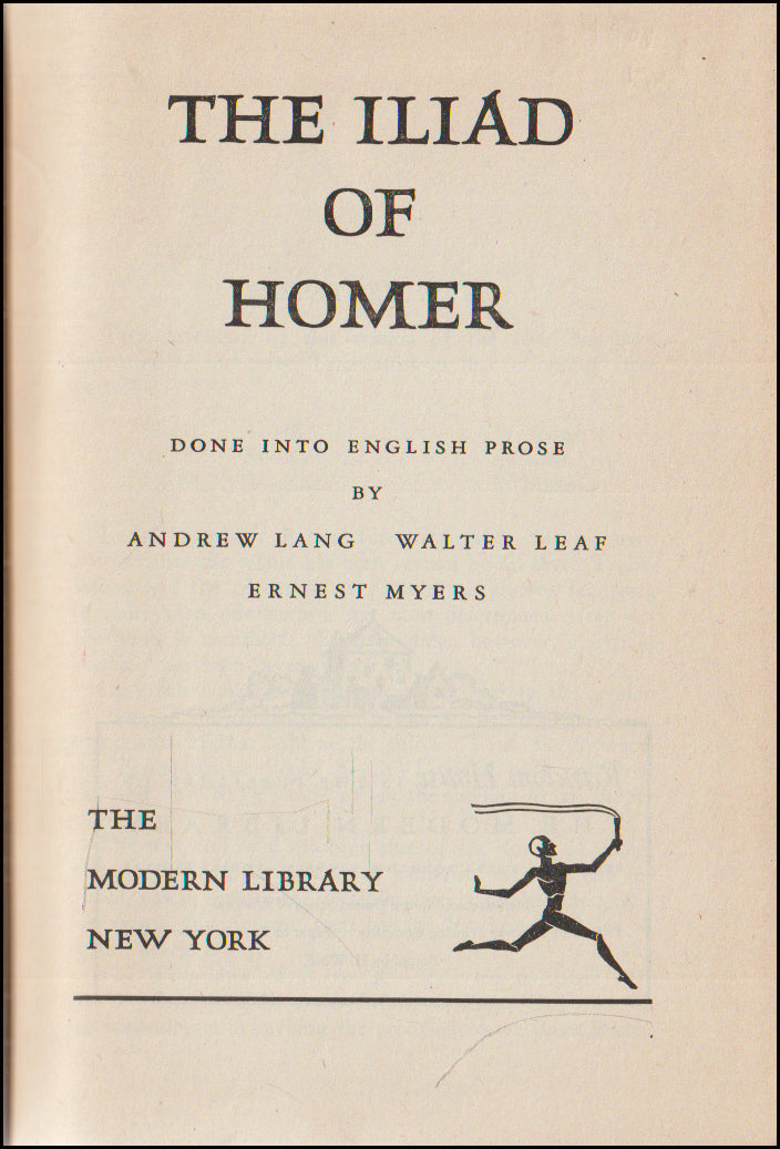 The Iliad of Homer # 90248