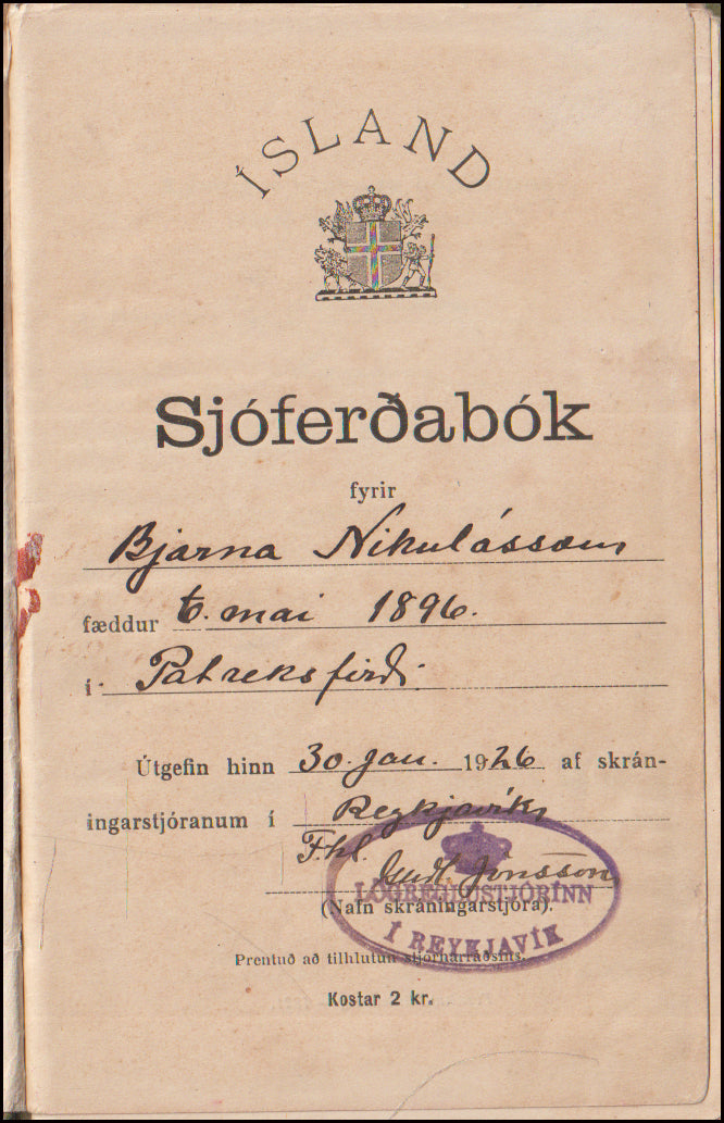Sjóferðabók # 90270
