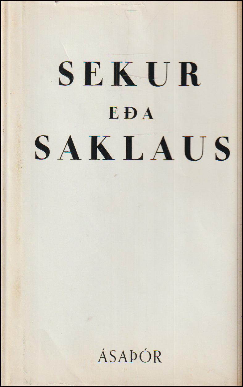 Sekur eða saklaus # 90281