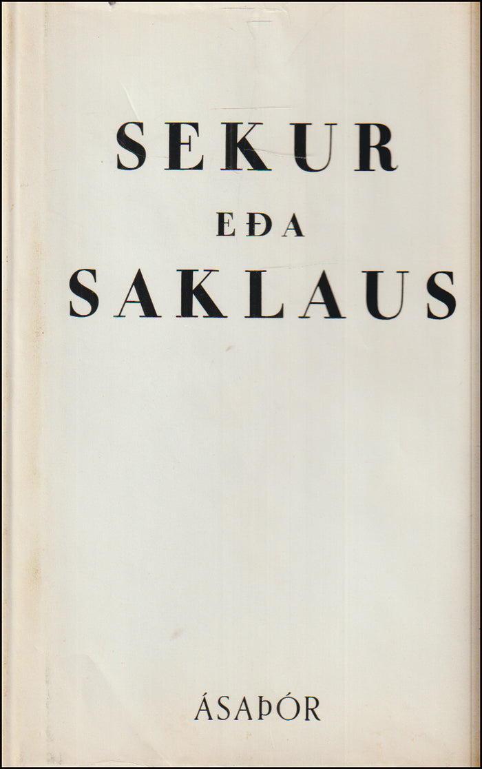 Sekur eða saklaus # 90281