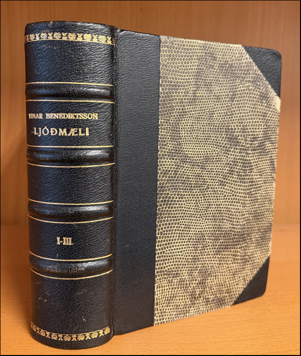 Ljóðmæli Einars Benediktssonar I-III # 90299