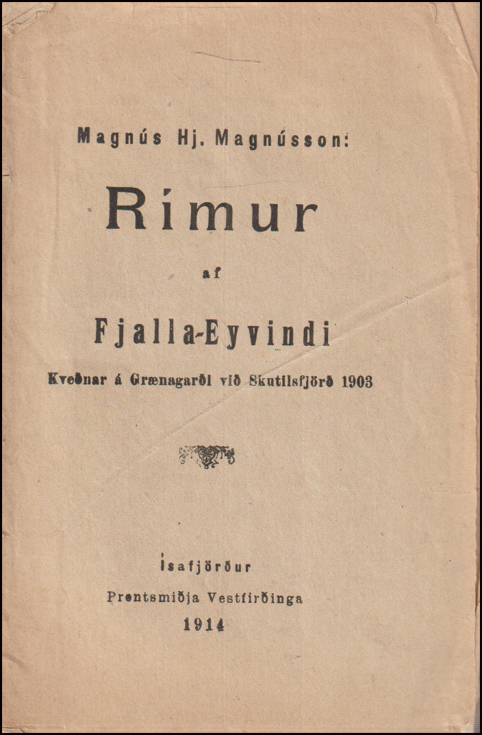 Rímur af Fjalla-Eyvindi # 90312