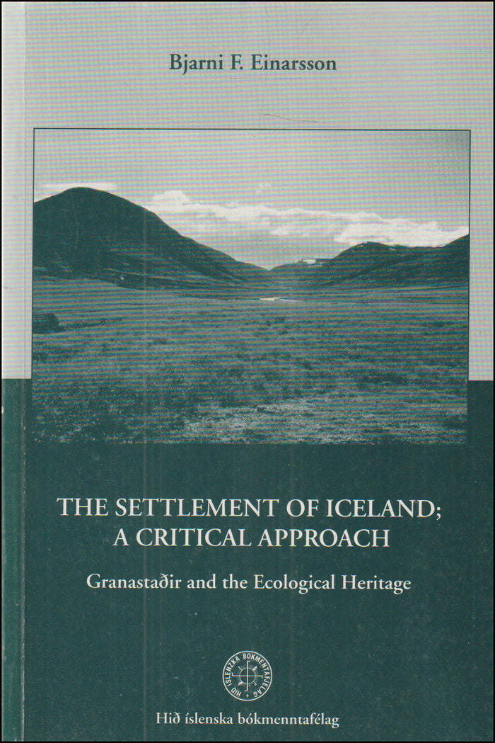 The settlement of Iceland. A critical approach # 90383