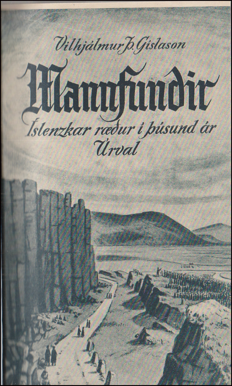 Mannfundir. Íslenzkar ræður í þúsund ár # 90404