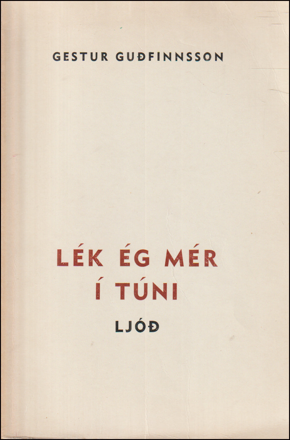 Lék ég mér í túni # 90409