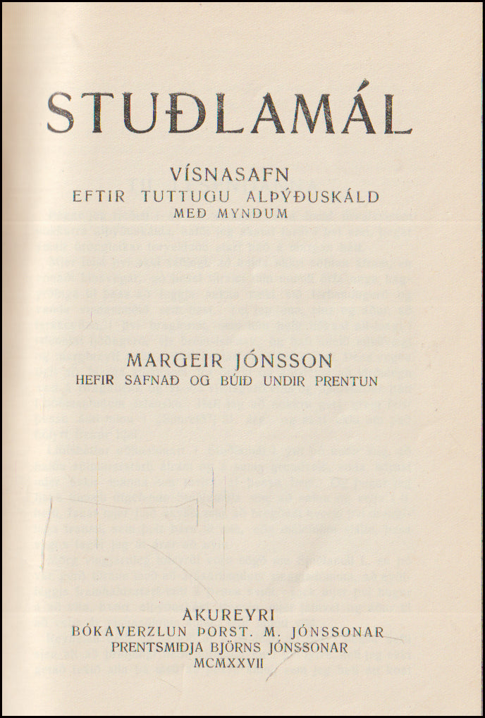 Stuðlamál I-III # 90438