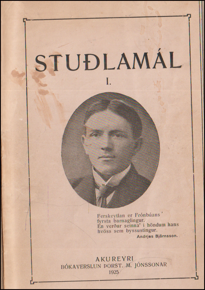 Stuðlamál I-III # 90438