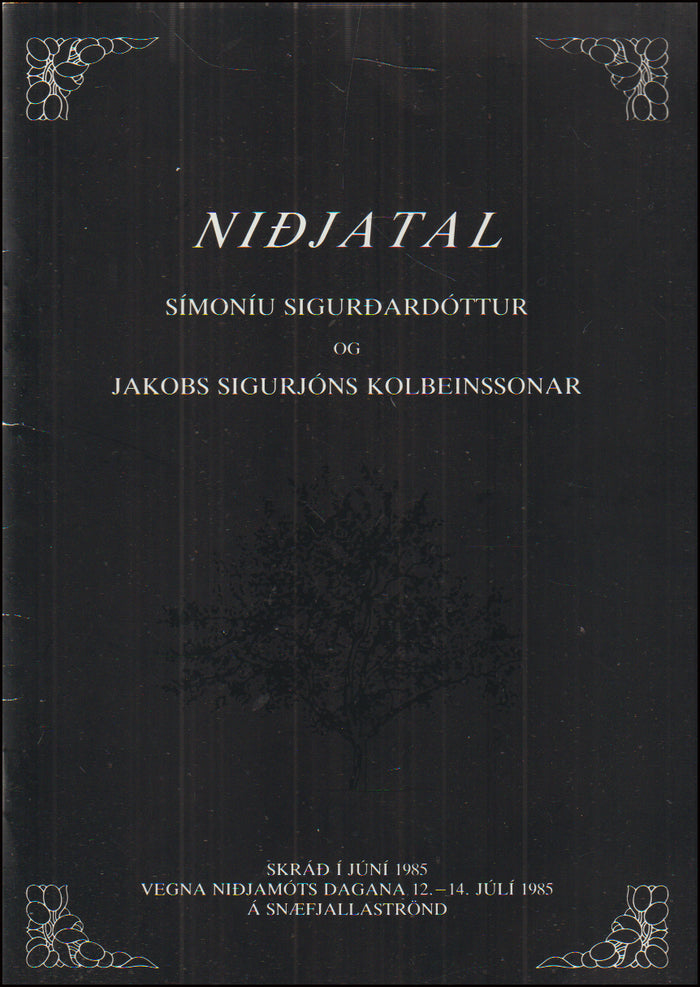 Niðjatal Símoníu Sigurðardóttur og Jakobs Sigurjóns Kolbeinssonar # 90443