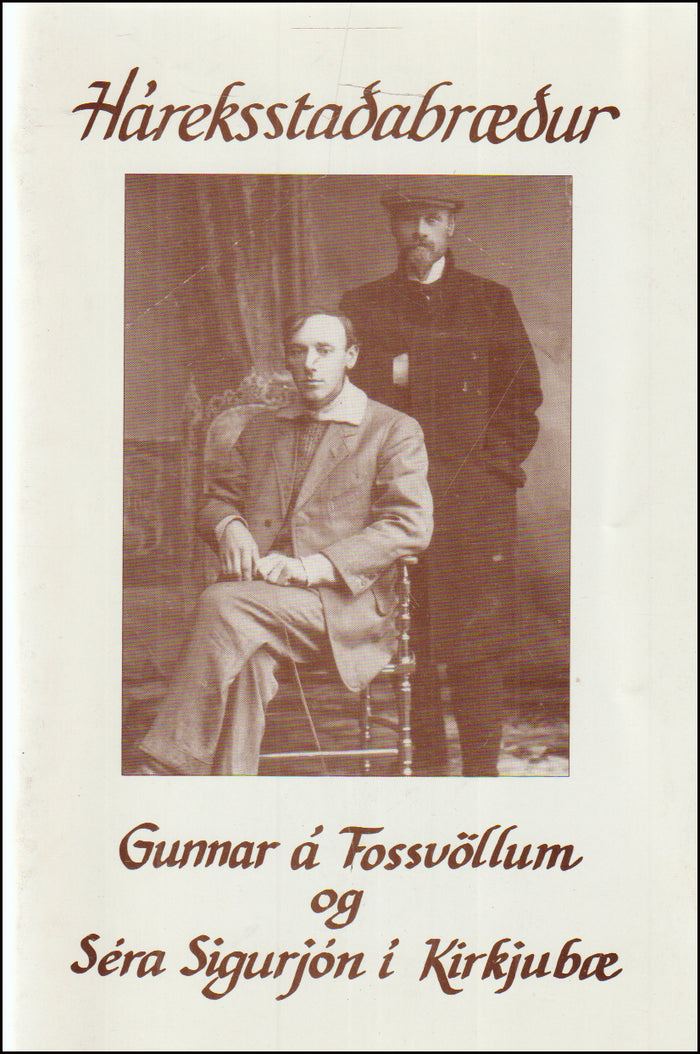 Háreksstaðabræður. Gunnar Jónsson á Fossvöllum og sr. Sigurjón í Kirkjubæ # 90445