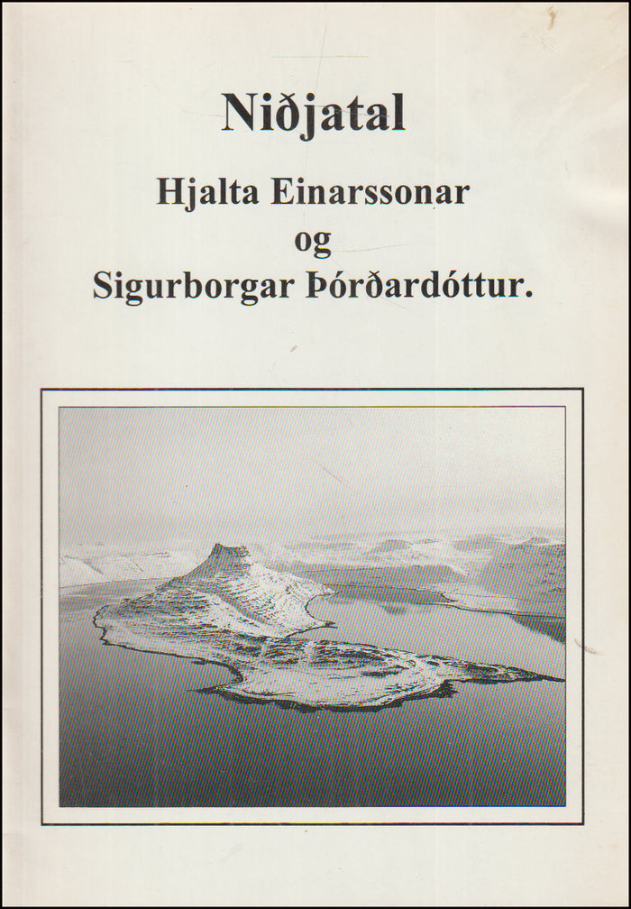 Niðjatal Hjalta Einarssonar og Sigurborgar Þórðardóttur # 90457