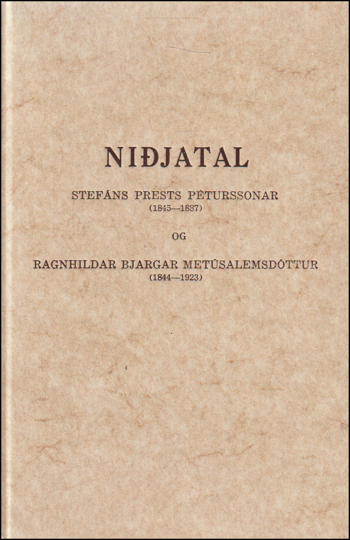 Niðjatal Stefáns Péturssonar og Ragnhildar Bjargar Metúsalemsdóttur # 90459