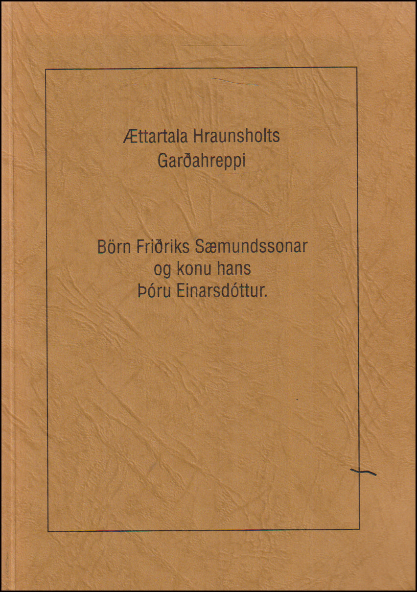 Ættartala Hraunsholts, Garðahreppi # 90464