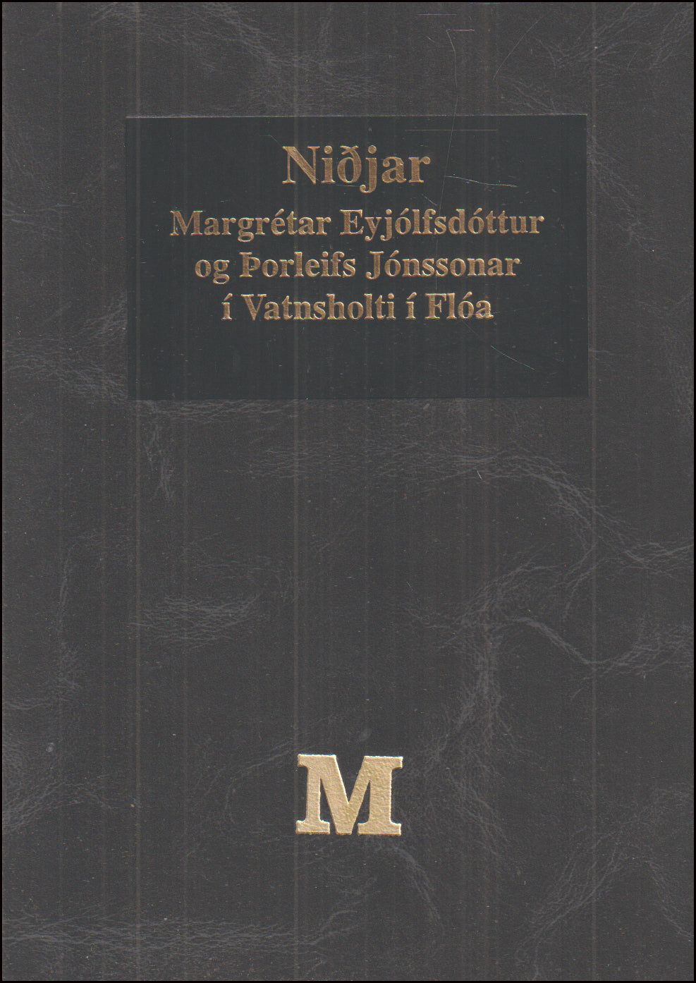 Niðjar Margrétar Eyjólfsdóttur og Þorleifs Jónssonar í Vatnsholti í Flóa # 90468