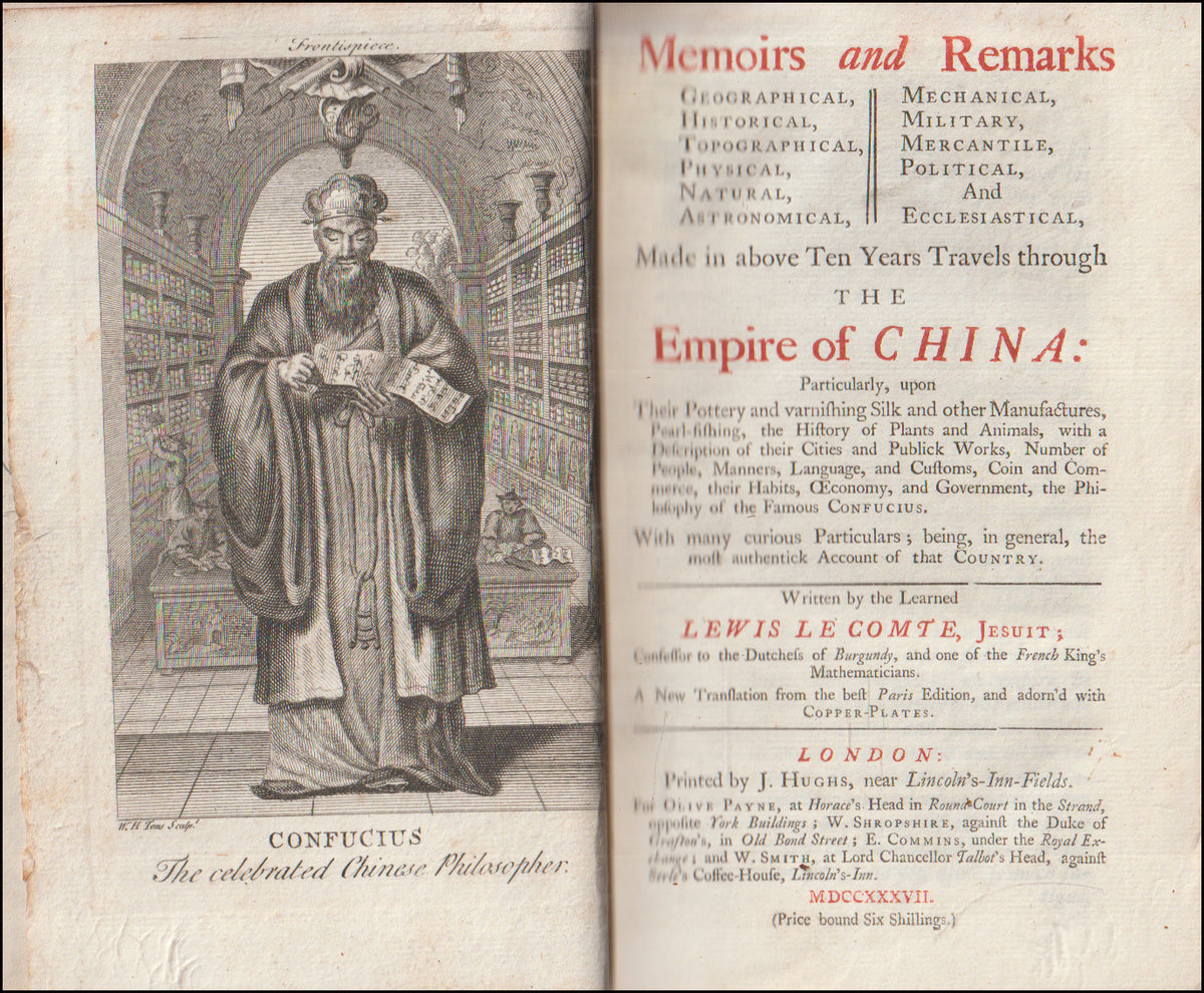 Memoirs and Remarks. Made in Above Ten Years Travels Through the Empire of China # 90475